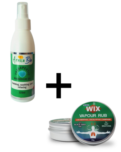 Untitled design (4) Arnica Blu Therapeutic Oil And Wix Combo